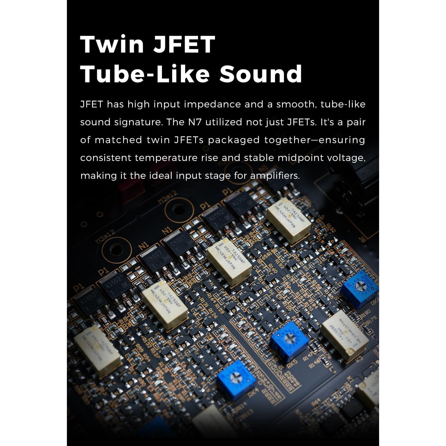 Amplificador de Auriculares Aune N7 Clase A Discreto 1.93kg