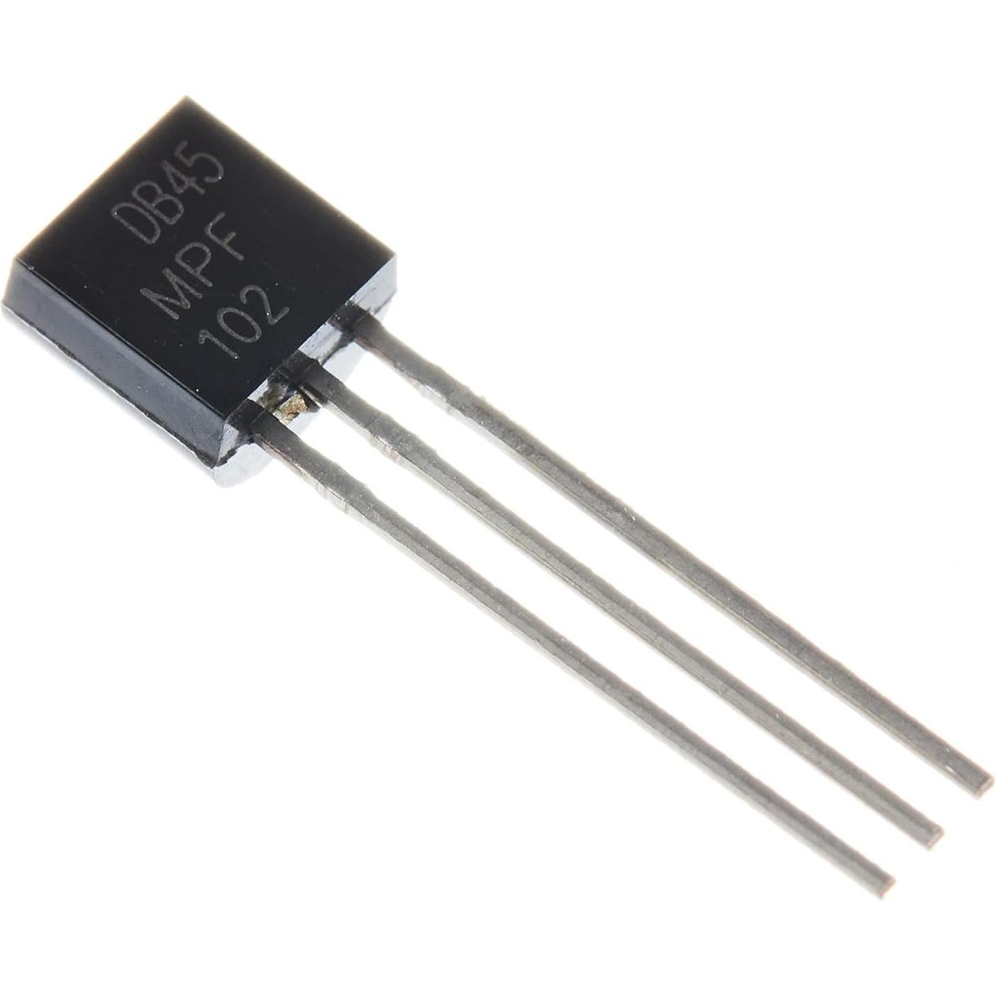 10 Piezas Transistor N-Channel MPF102 Bridgold TO-92