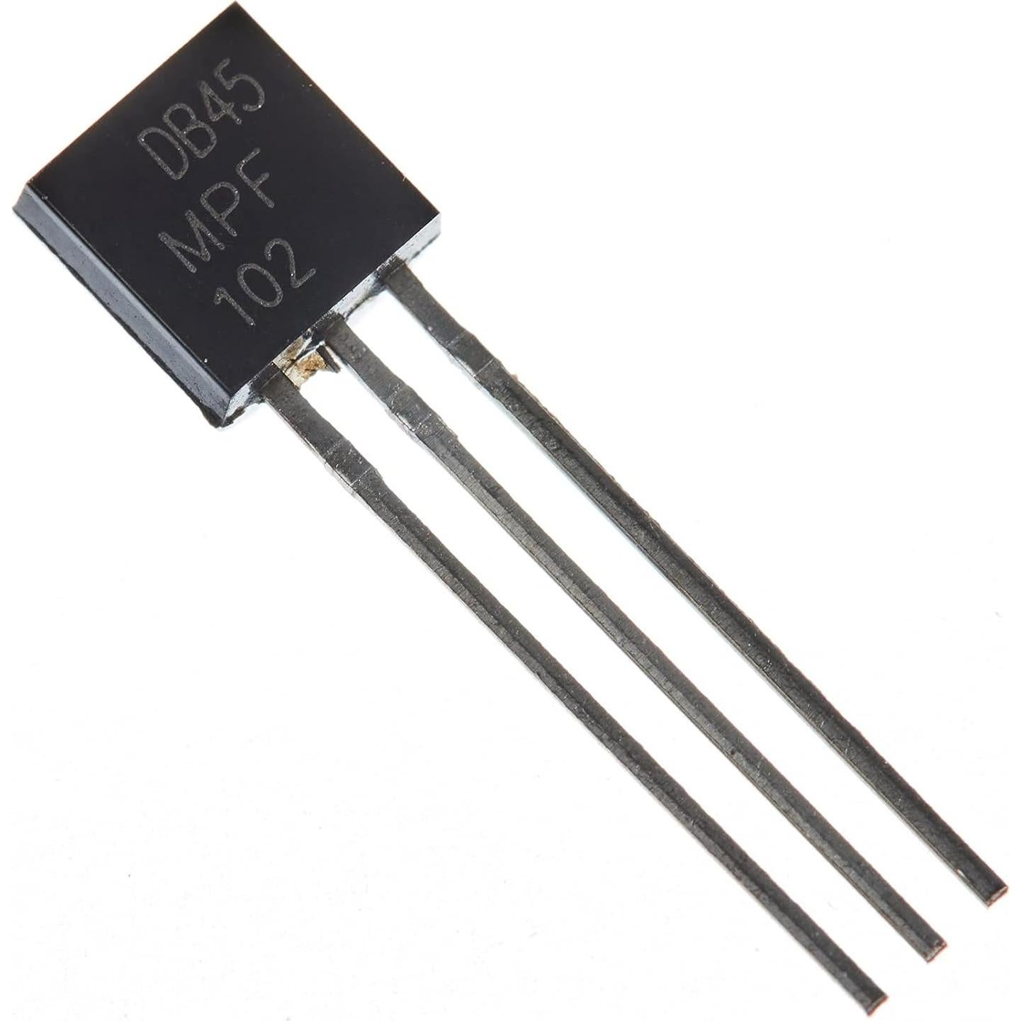 10 Piezas Transistor N-Channel MPF102 Bridgold TO-92