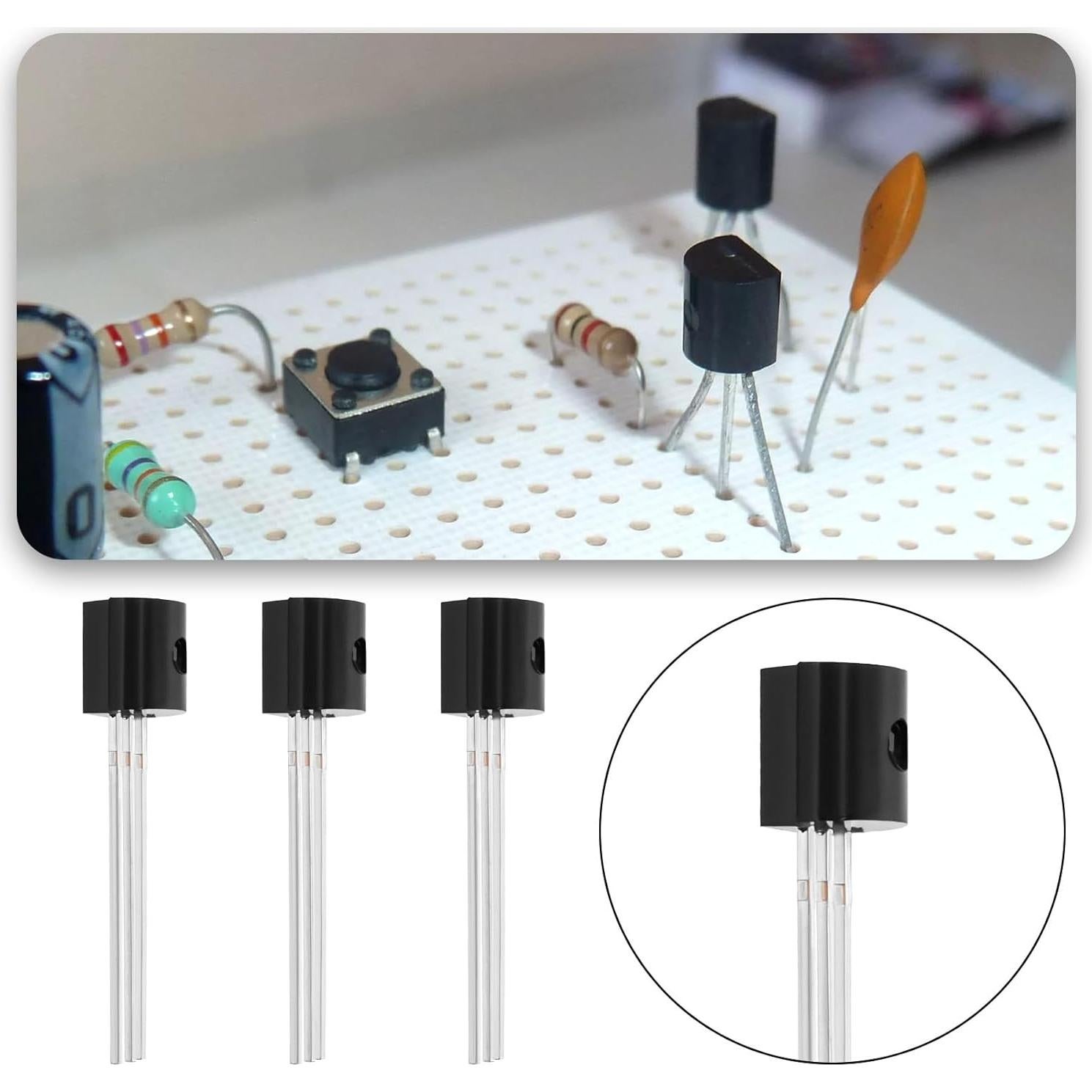 Transistor N-Channel BF245A 20Pcs Crear Idea 3Pin Audio