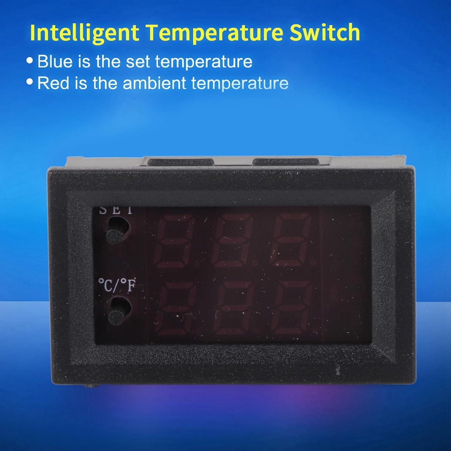 Controlador de Temperatura Digital Hilitand 12V LCD -50 a 110°C