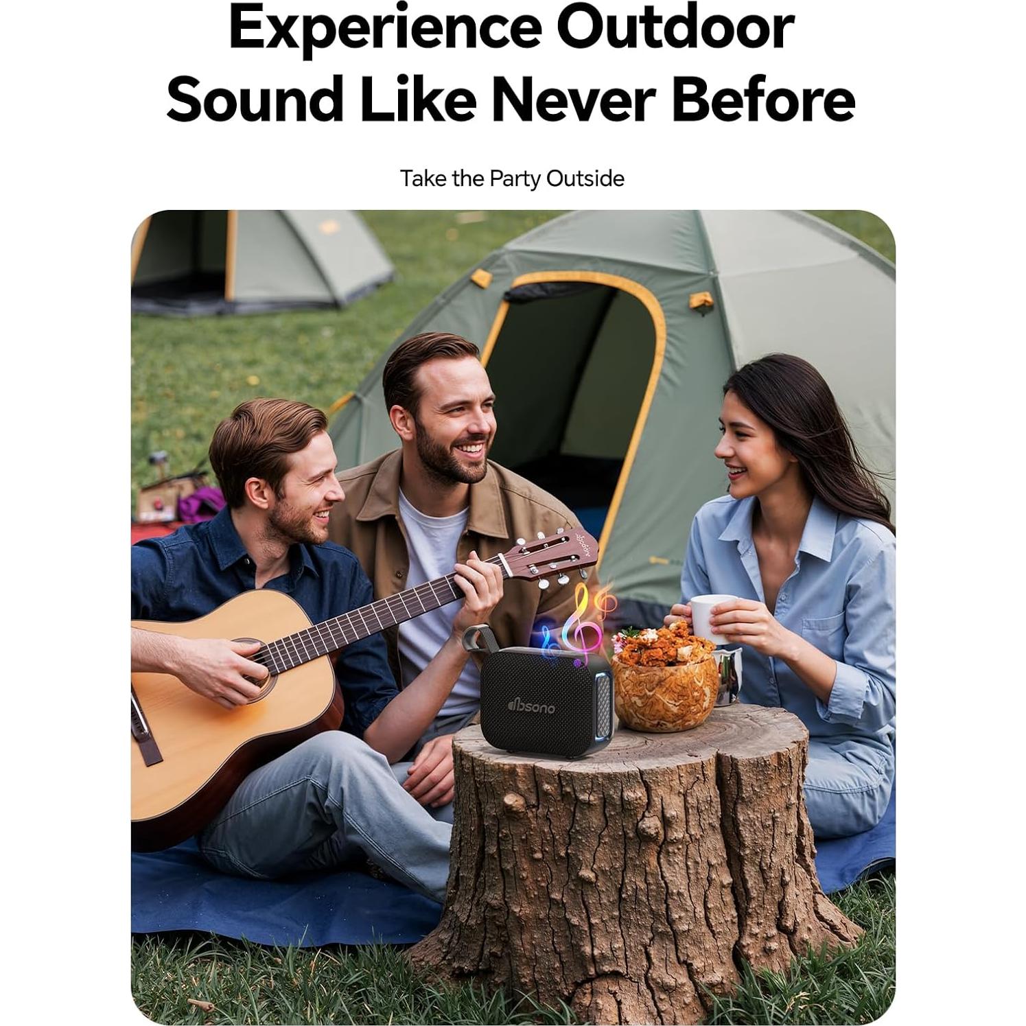 Altavoz Bluetooth Portátil Impermeable DB N7A Negro - 24H Reproducción