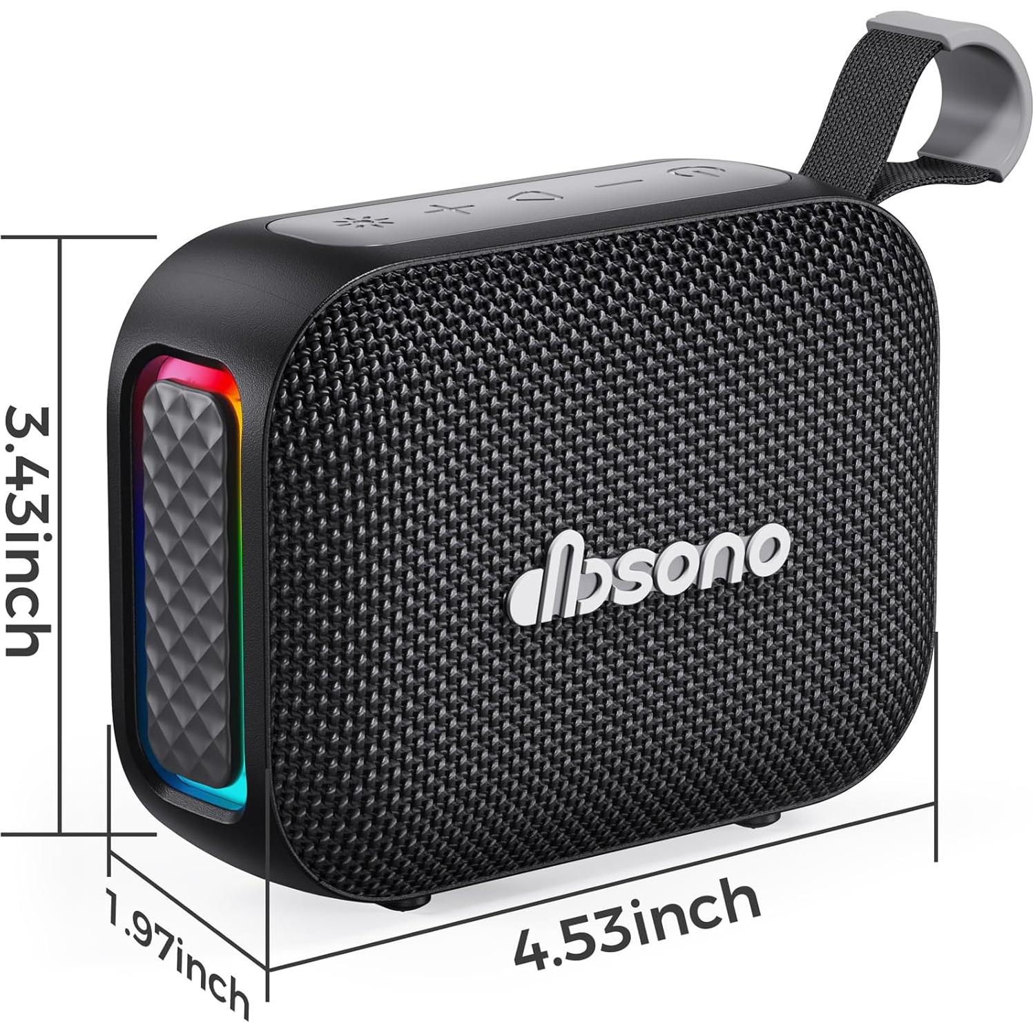 Altavoz Bluetooth Portátil Impermeable DB N7A Negro - 24H Reproducción