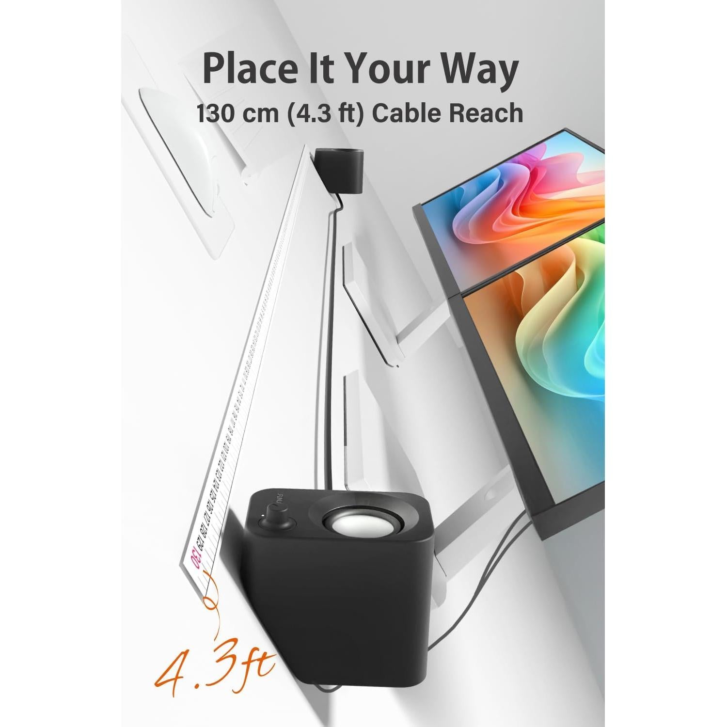 Altavoz Estéreo FUNLOGY 14W USB Compacto Negro