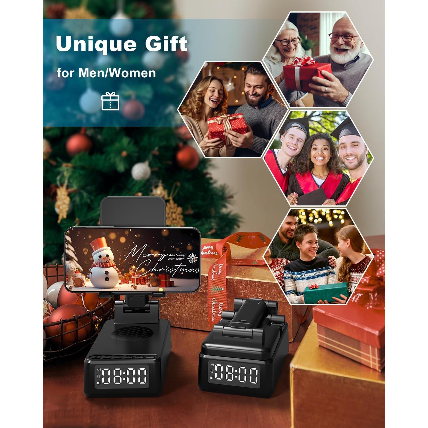 Soporte para Teléfono Celular WamGra 5-en-1 con Altavoz Bluetooth