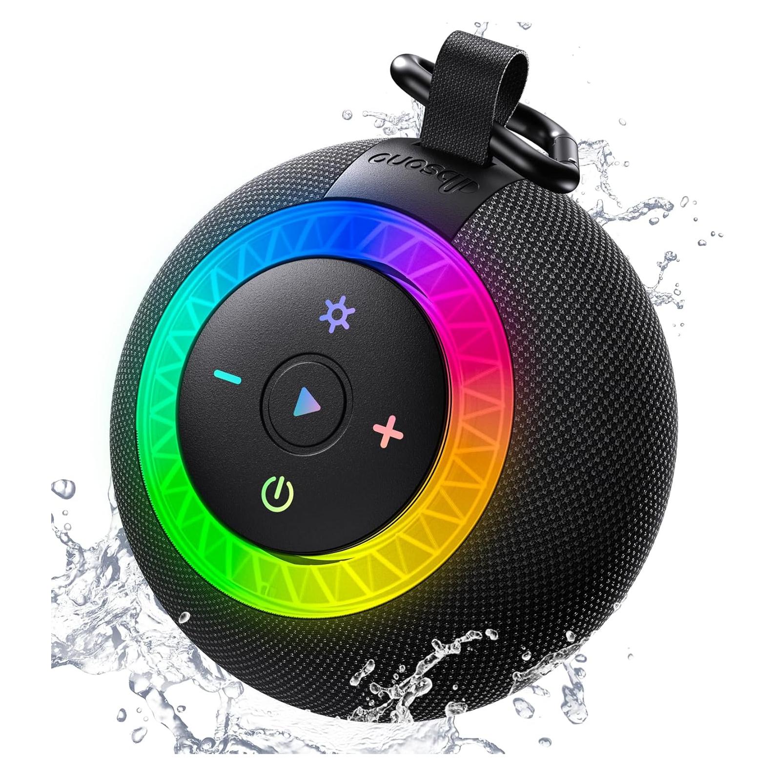 Altavoz Bluetooth Portátil DB F33 Impermeable 360° Negro