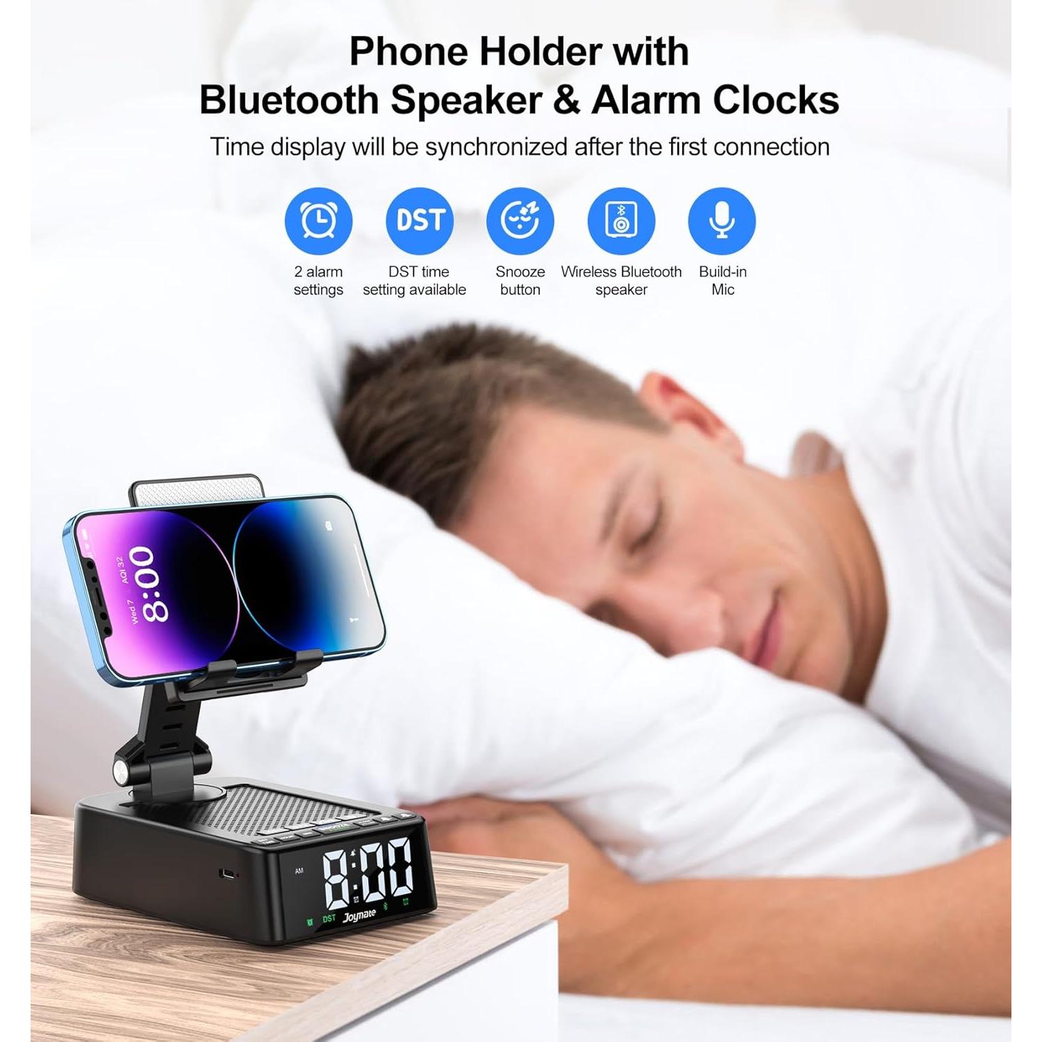 Soporte para Teléfono con Altavoz Bluetooth Joymate L40-1