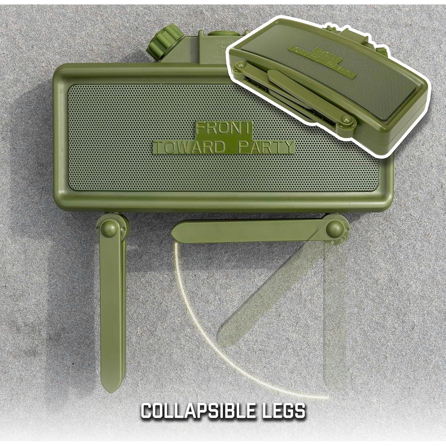 Altavoz Bluetooth Claymore | Impermeable, Sonido Hi-Fi, 8.5"