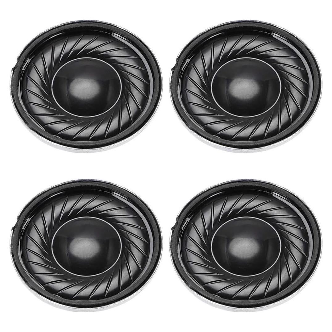 Altavoz Magnético Interno uxcell 23mm 2W 8 Ohm 4 Pcs