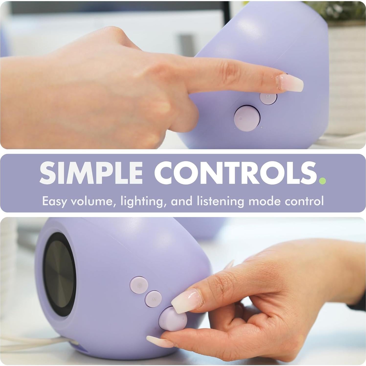 Altavoces Bluetooth X9 Performance púrpura 2.25" RGB USB AUX