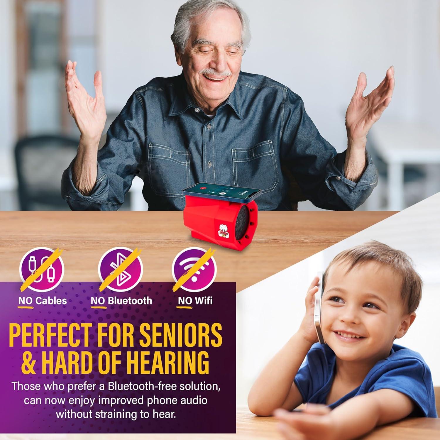 Amplificador de Volumen Booom Box - Sin Bluetooth, Marino