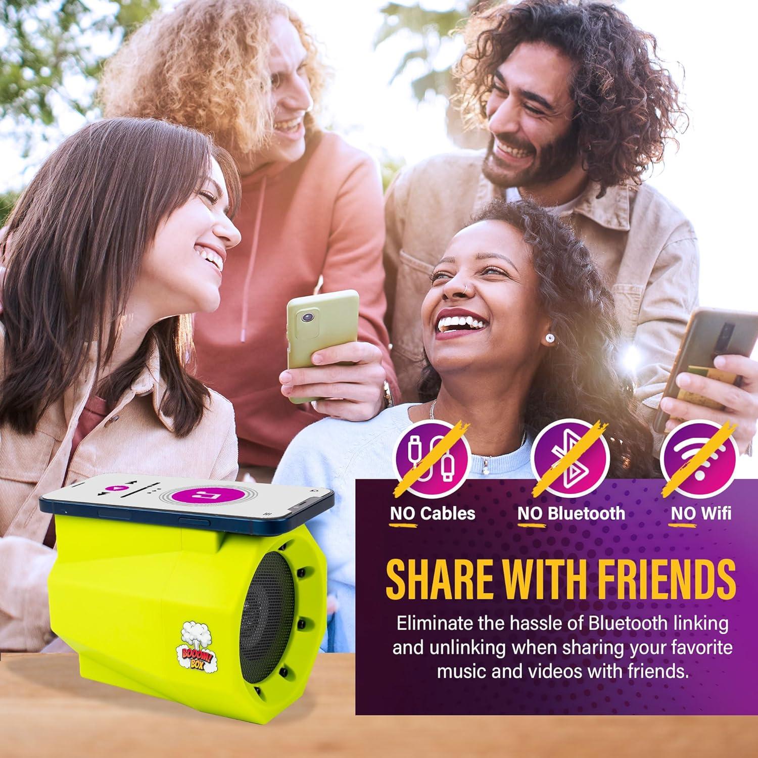 Amplificador de Volumen Booom Box - Sin Bluetooth, Marino