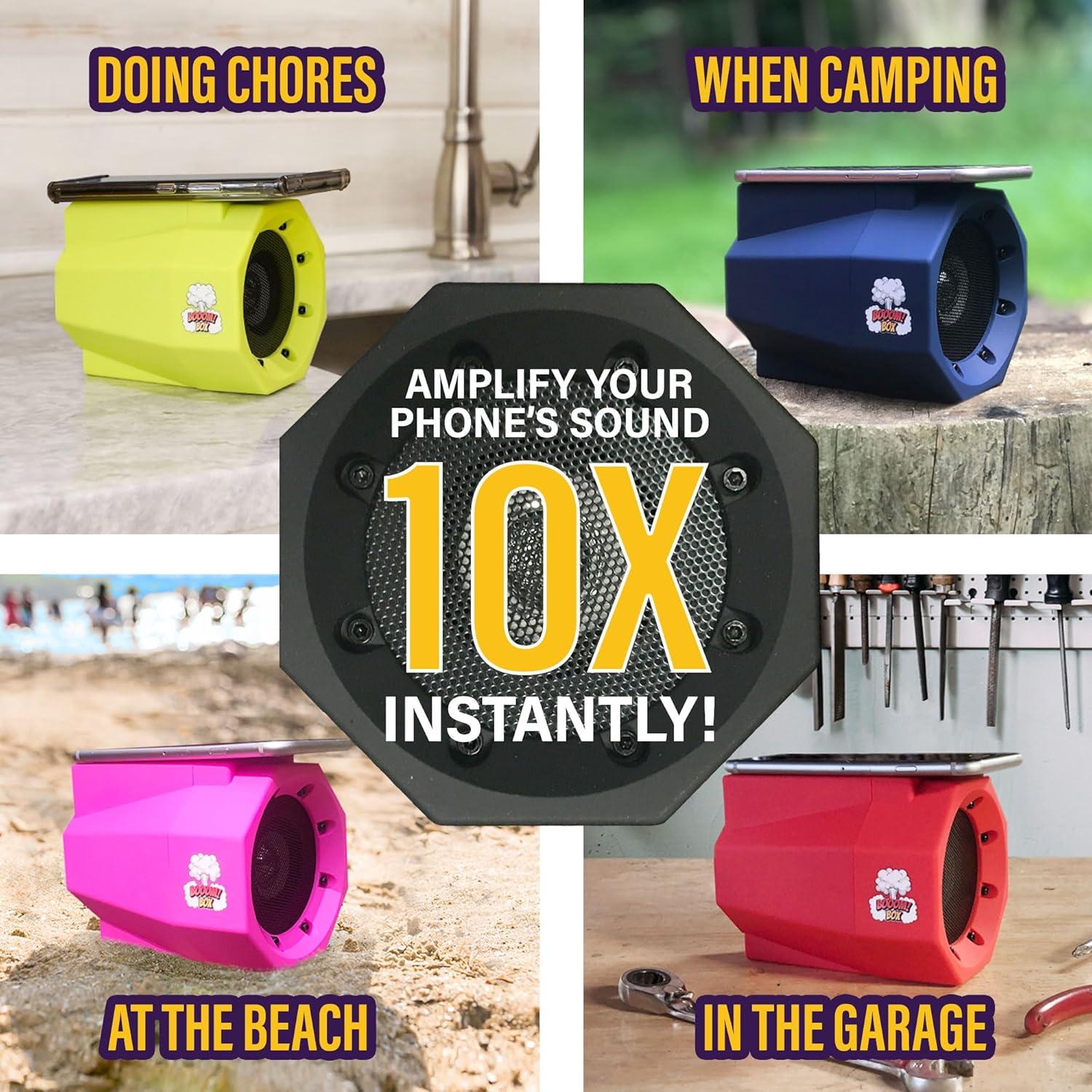 Amplificador de Volumen Booom Box - Sin Bluetooth, Marino