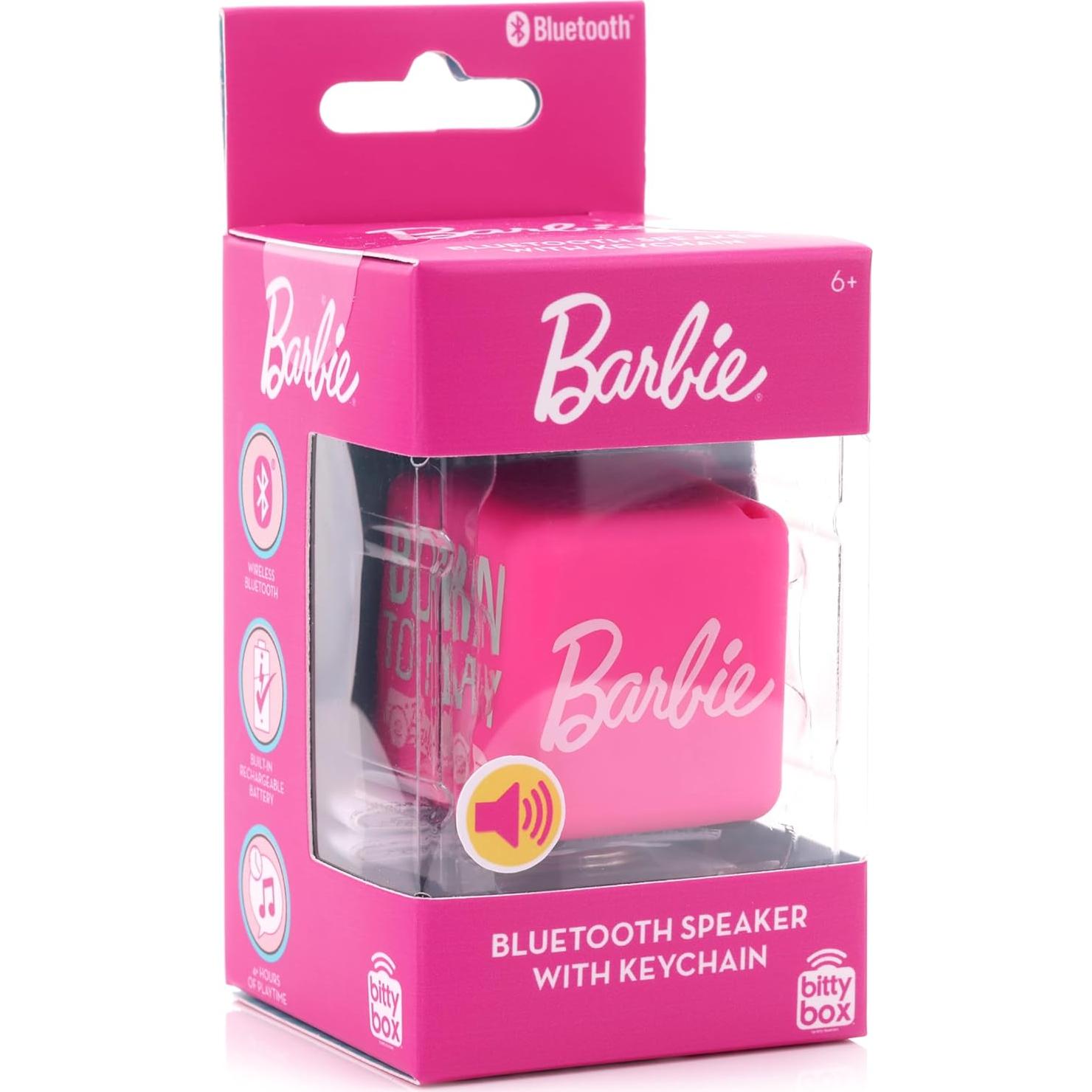 Altavoz Bluetooth Portátil Bitty Boomers Mattel Barbie 3.3 cm