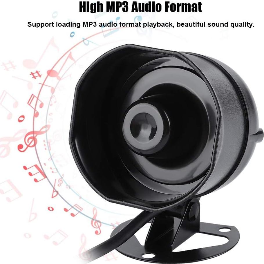 Altavoz Electrónico Mugast con Alarma 115dB IP65 10W