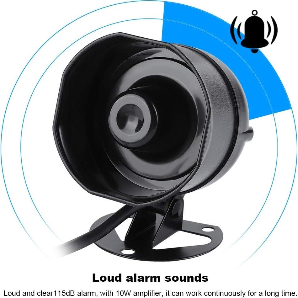 Altavoz Electrónico Mugast con Alarma 115dB IP65 10W