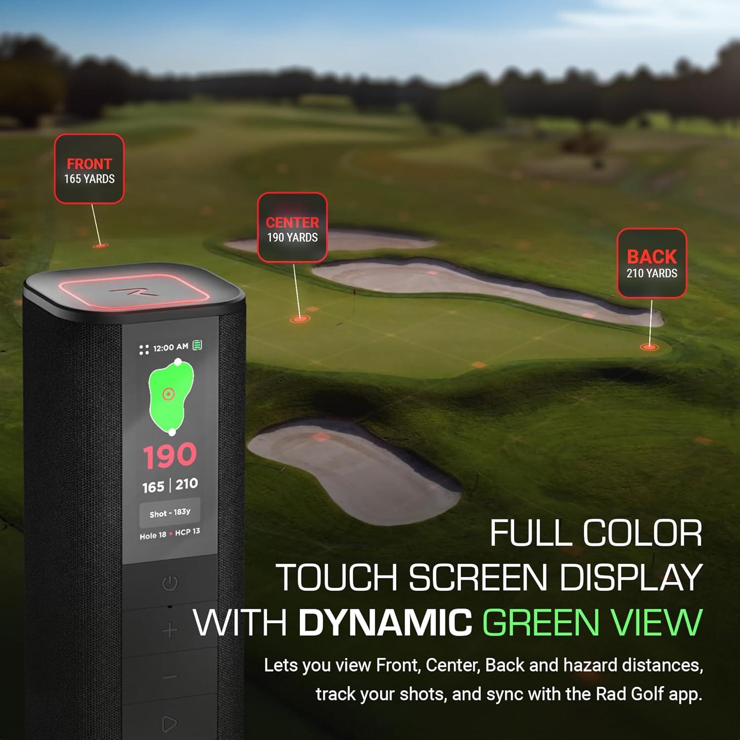 Altavoz GPS Sound Pro Rad Golf, Impermeable, 42,000 Campos