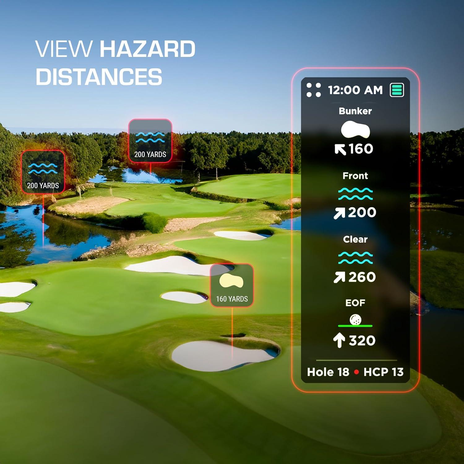 Altavoz GPS Sound Pro Rad Golf, Impermeable, 42,000 Campos