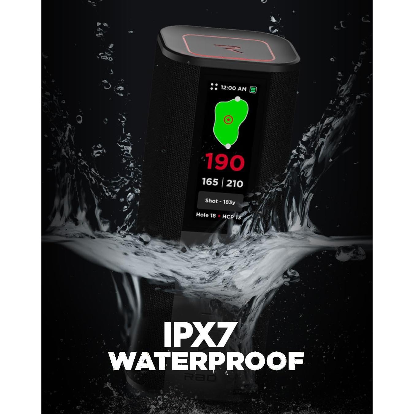 Altavoz GPS Sound Pro Rad Golf, Impermeable, 42,000 Campos