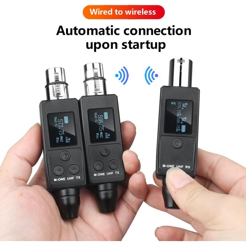 Sistema de micrófono inalámbrico YXG M-ONE con XLR 20 canales