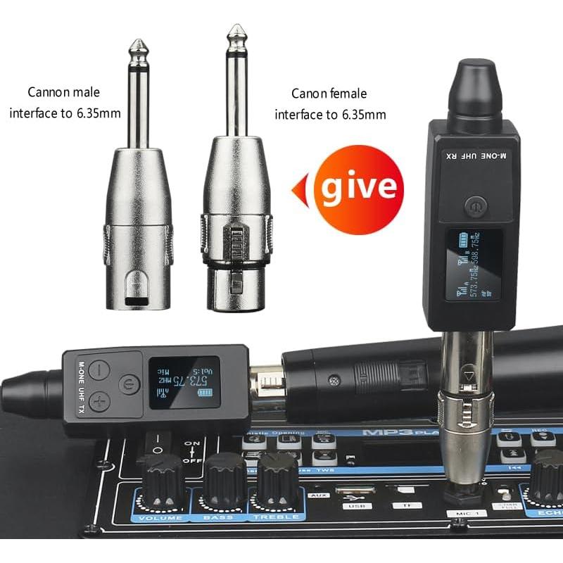 Sistema de micrófono inalámbrico YXG M-ONE con XLR 20 canales