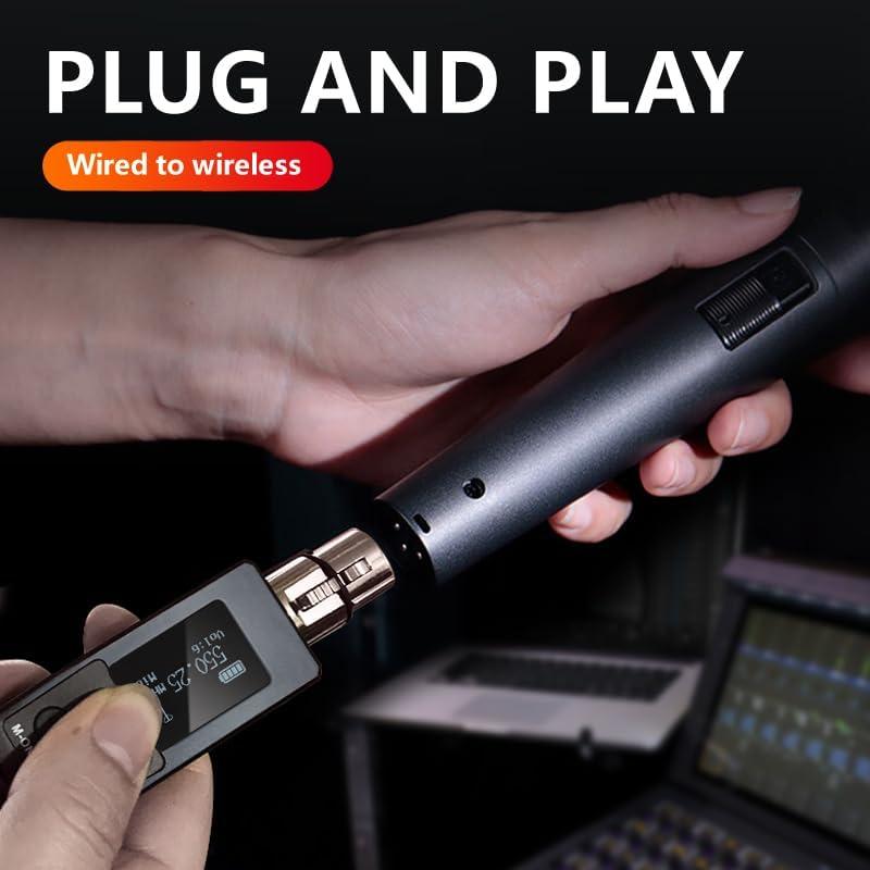 Sistema de micrófono inalámbrico YXG M-ONE con XLR 20 canales