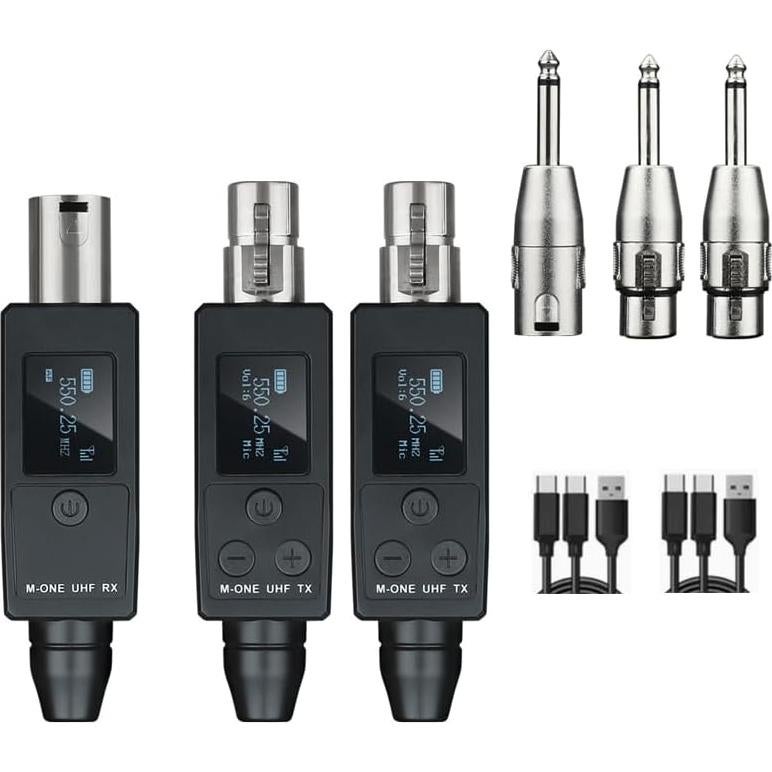 Sistema de micrófono inalámbrico YXG M-ONE con XLR 20 canales