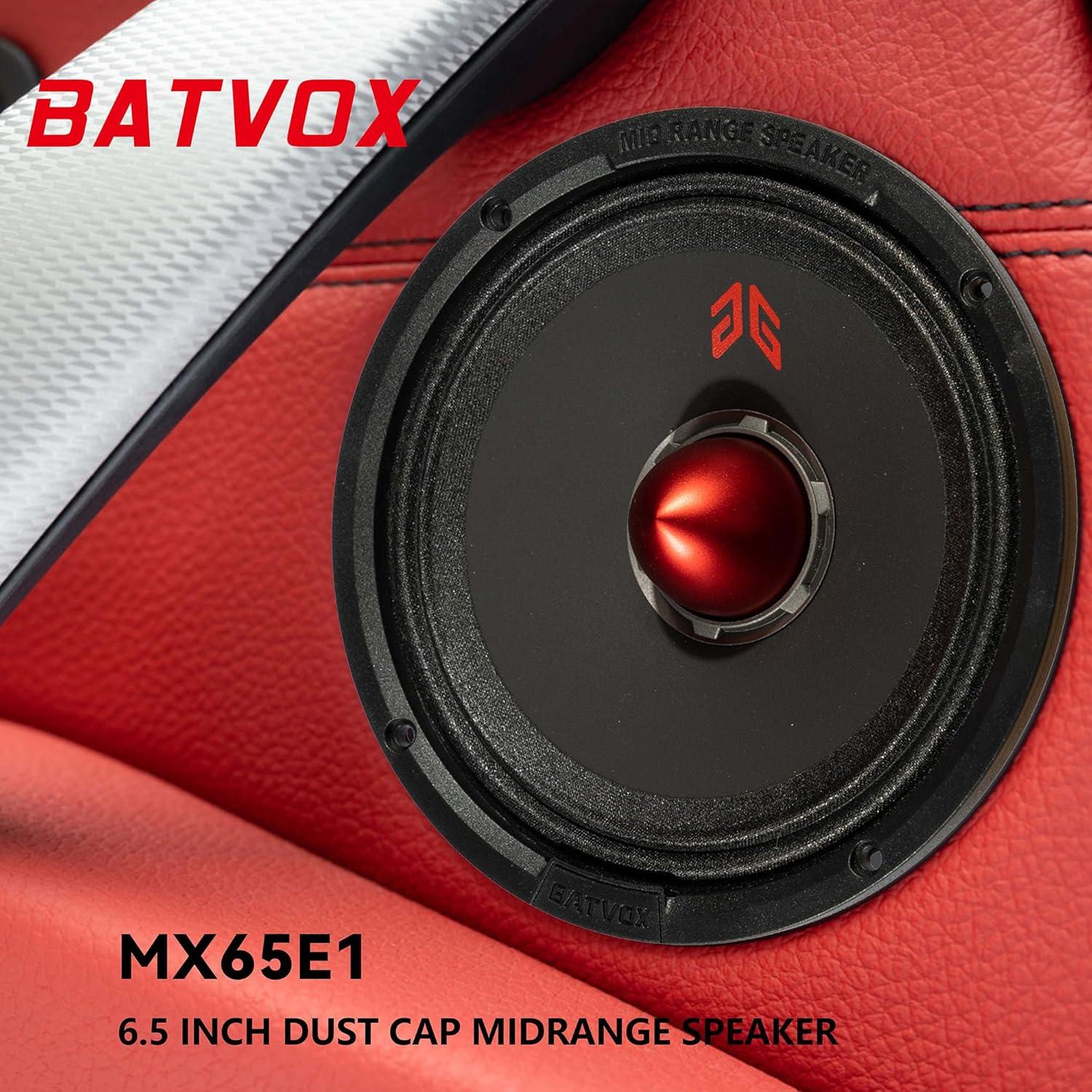 Altavoces de Audio Guooreat MX65E1 6.5" 400W Negro (2 Pzs)