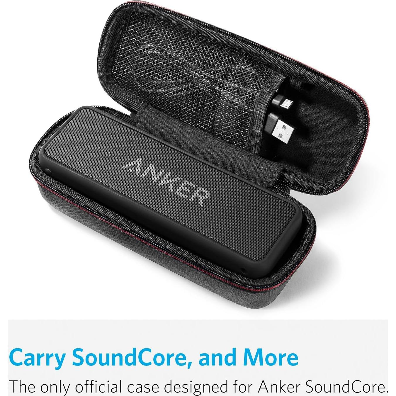Funda de Viaje Anker para Altavoz SoundCore 2 - Cuero PU
