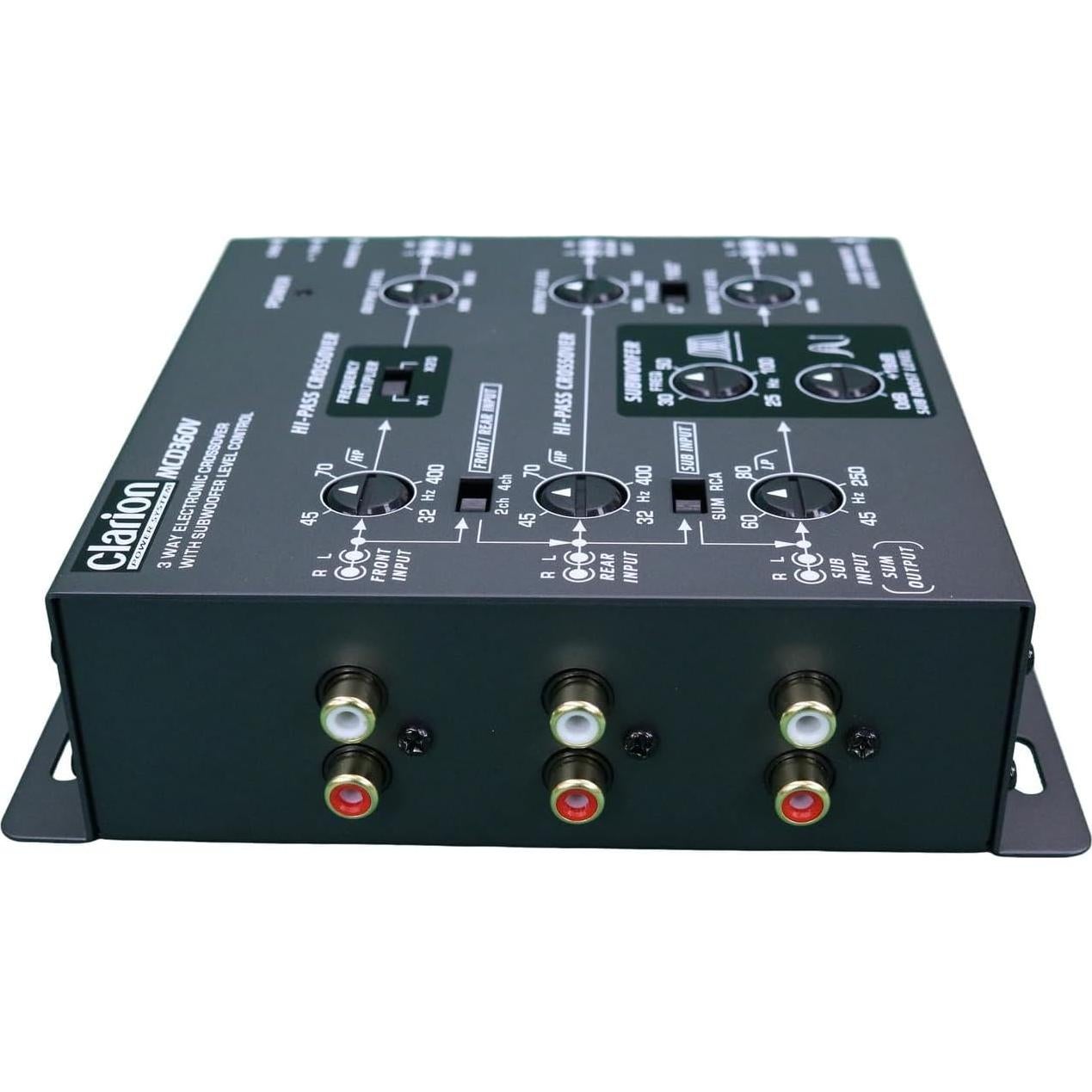 Crossover Electrónico Clarion MCD360V 3 Vías 6 Canales RCA
