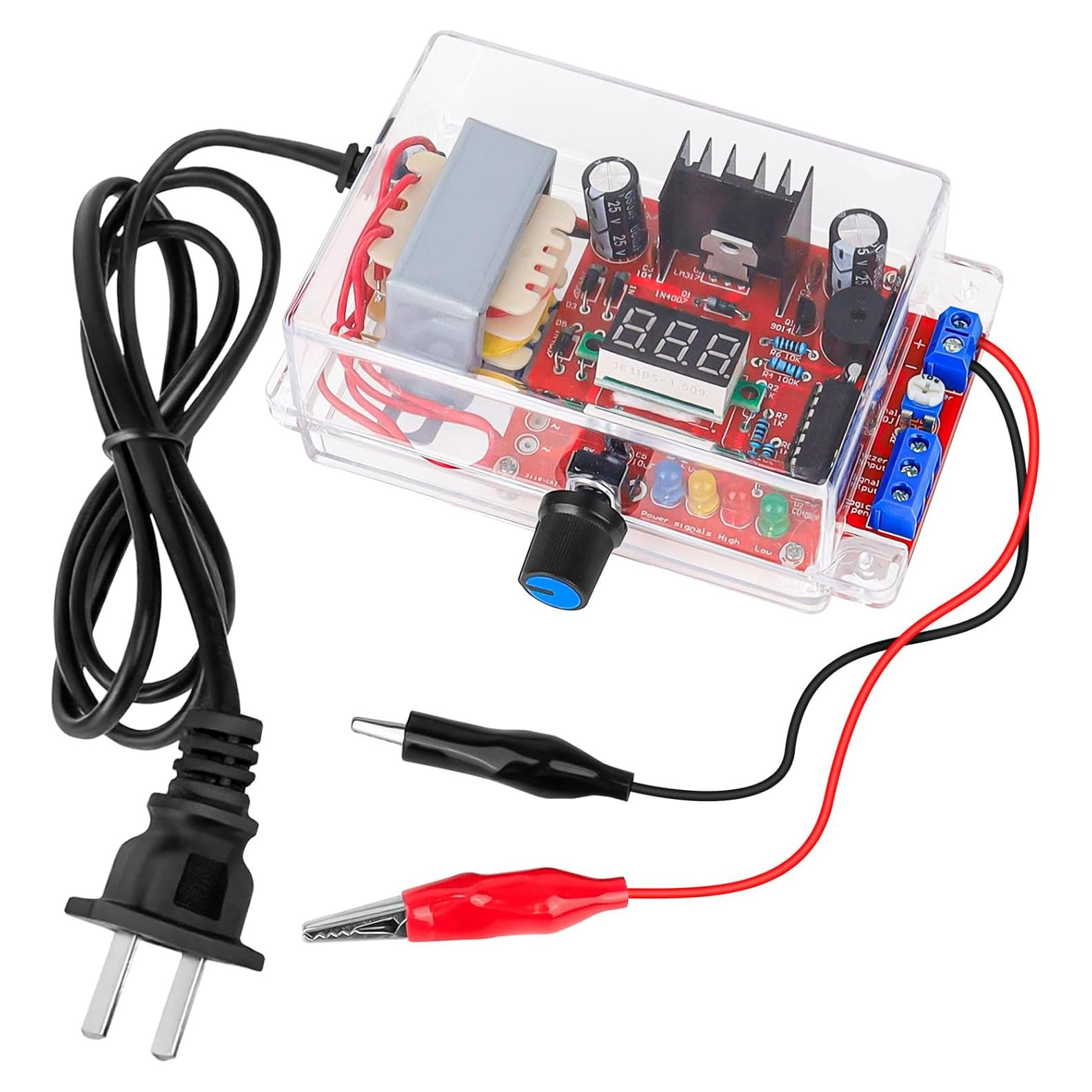 Kit Regulador de Voltaje Ajustable LM317 110V a 12V YELUFT