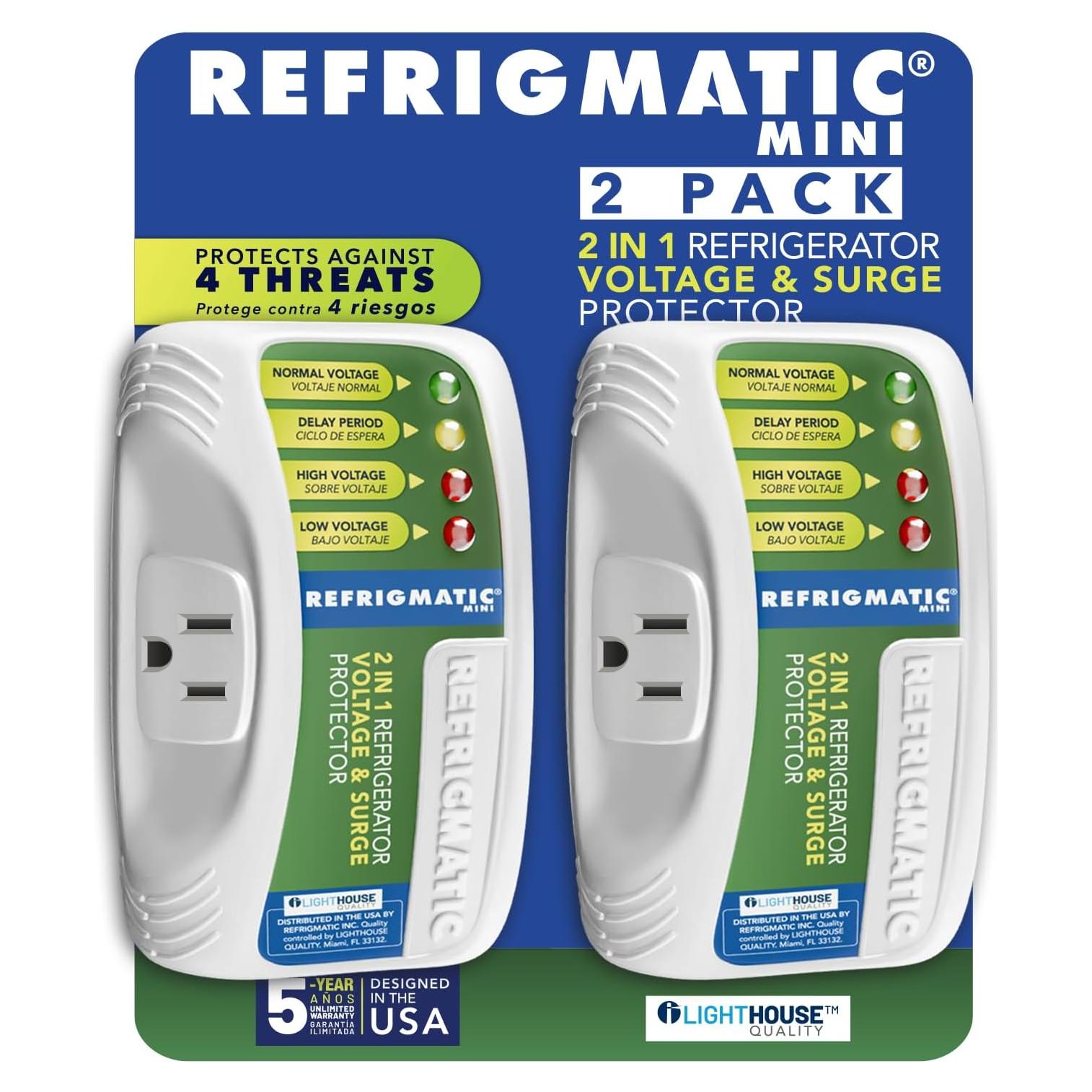 Protector de Voltaje Refrigmatic 36300 para Refrigeradores 27 pies³