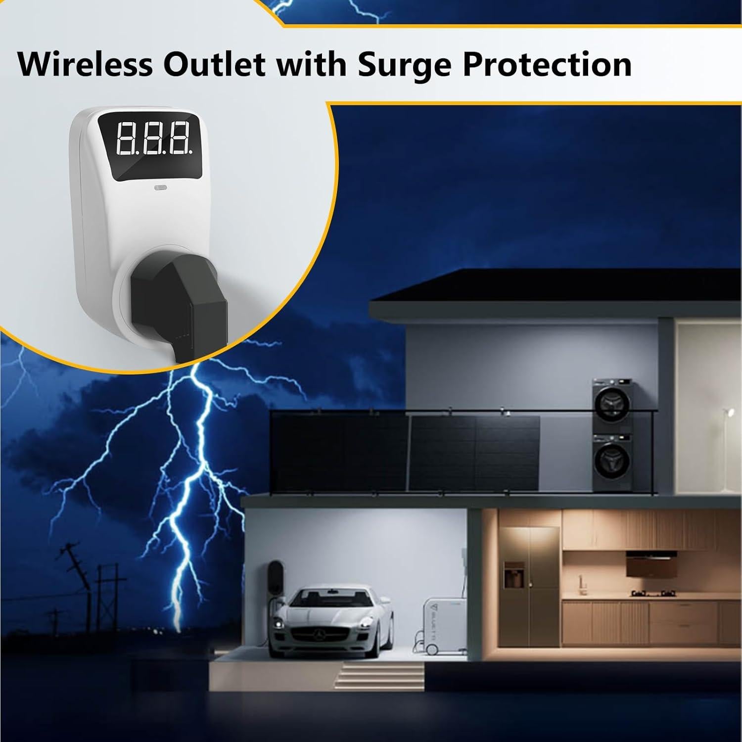 Protector de Voltaje BSEED 15A 1800W con Pantalla LED