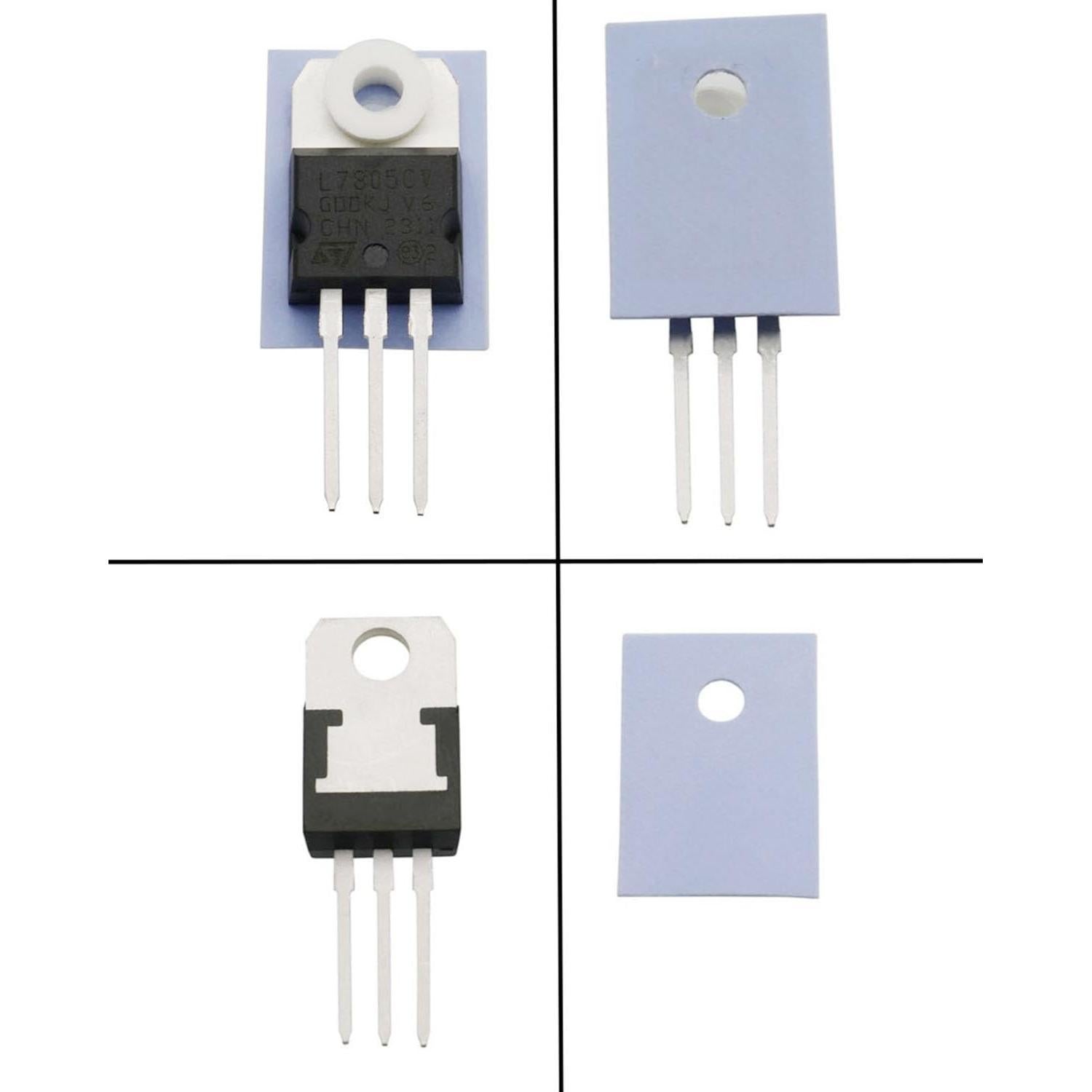 Kit de Surtido de Transistores Reguladores de Voltaje Raogoodcx 84 Pcs