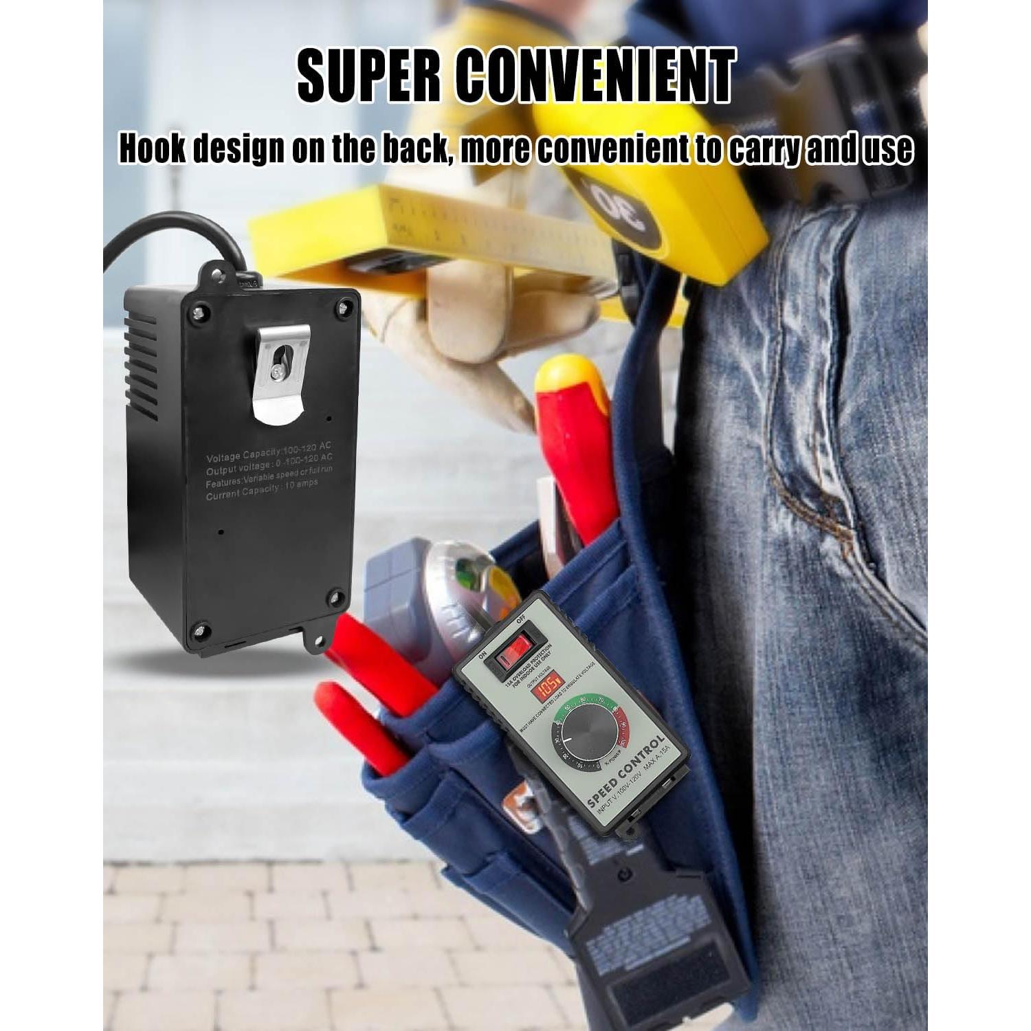 Controlador de Velocidad Variable Naviclass 120V 15A con LED