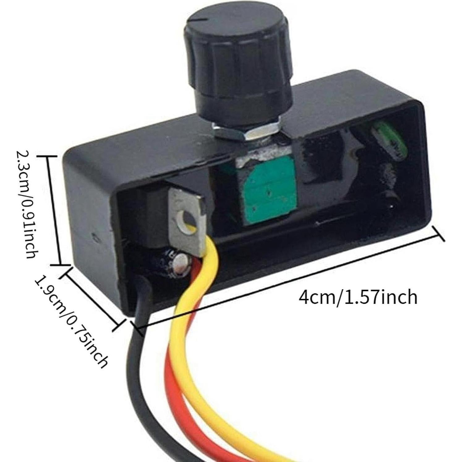 Controlador de Velocidad de Motor DC Menolana 12V Ajustable