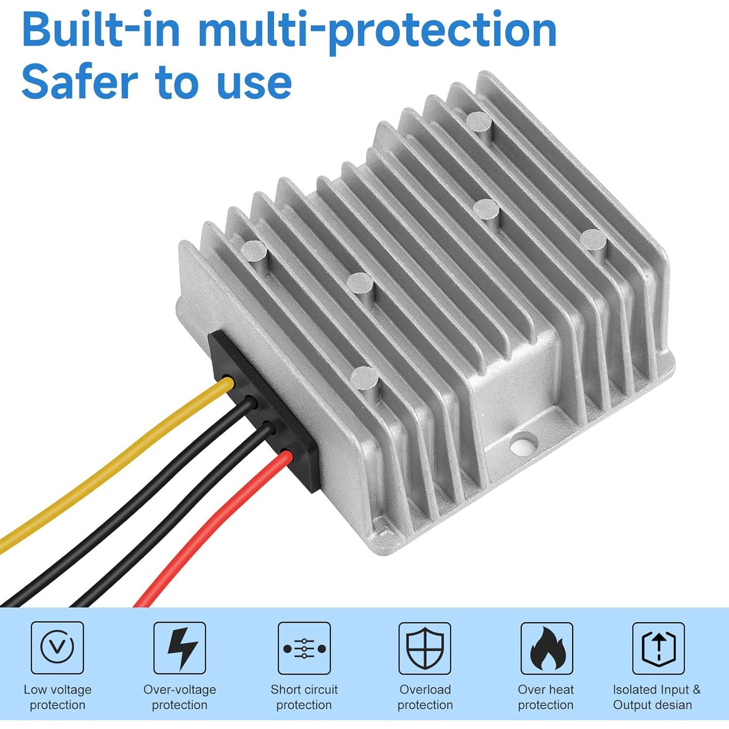 Convertidor reductor 36V/48V a 12V 20A 240W Acridine