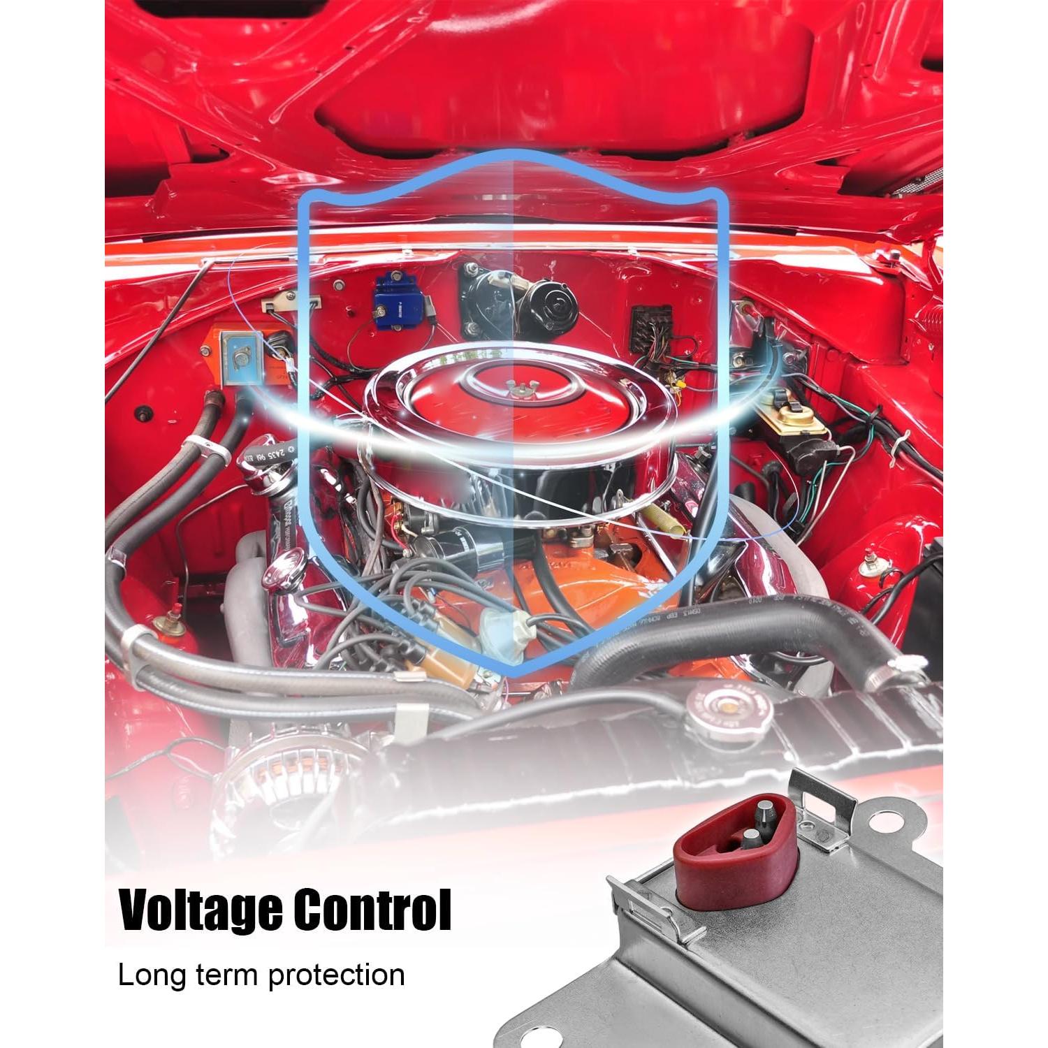 Regulador de Voltaje PNYZIK para Chrysler Dodge Plymouth 1970-1987