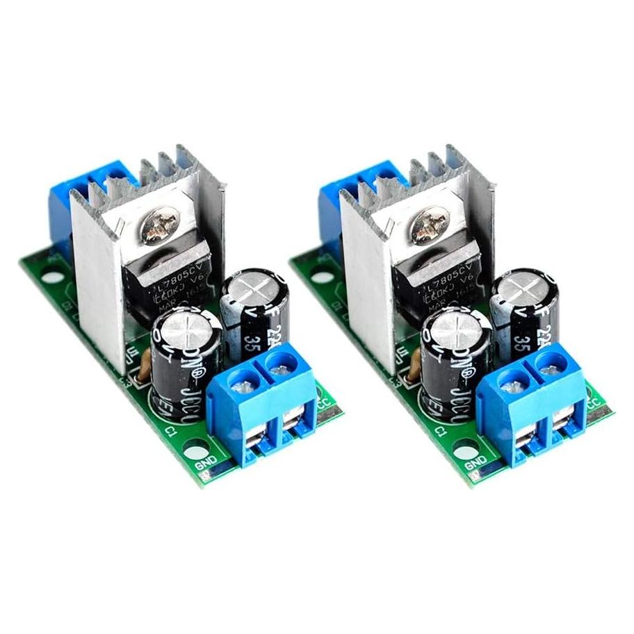 Regulador de Voltaje L7805 DEVMO 5V 1.5A CA/CC