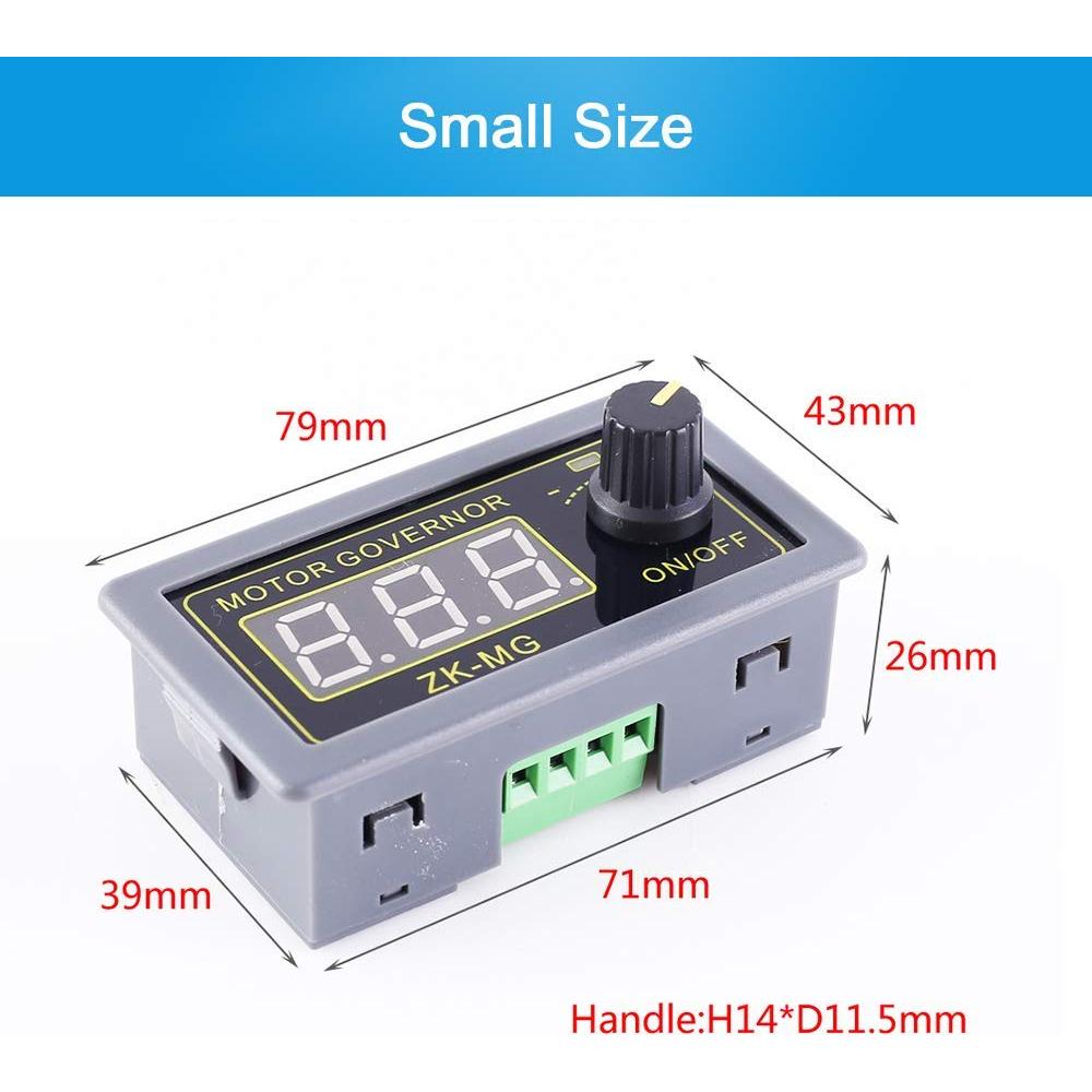 Controlador de Motor PWM PEMENOL DC 5V-24V 5A 150W Ajustable