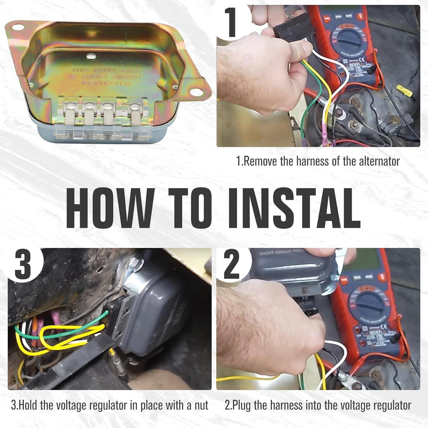Regulador de Voltaje AFD6001 para Ford y Lincoln 12V