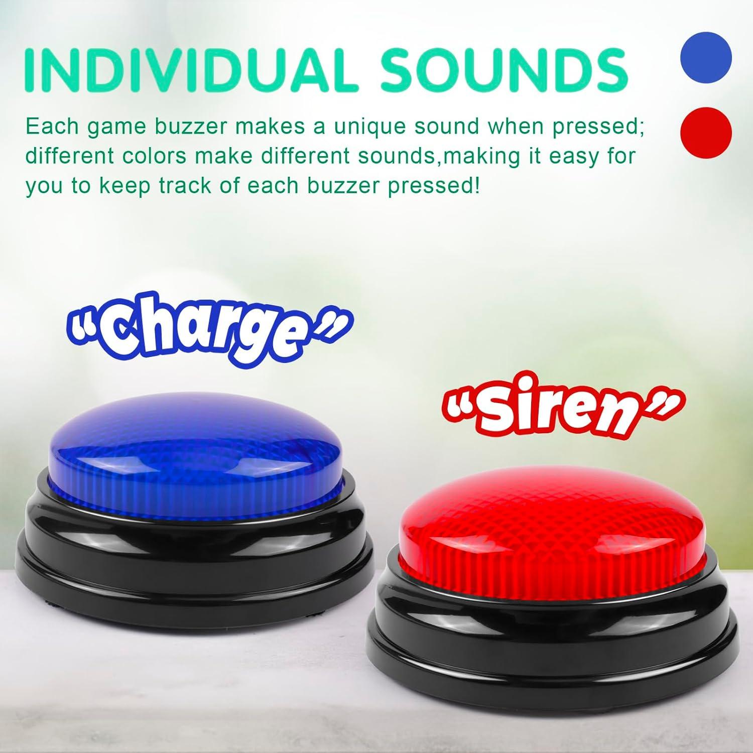 Juego de 6 Zumbadores BEAN LIEVE con Sonido y Luz - Aula