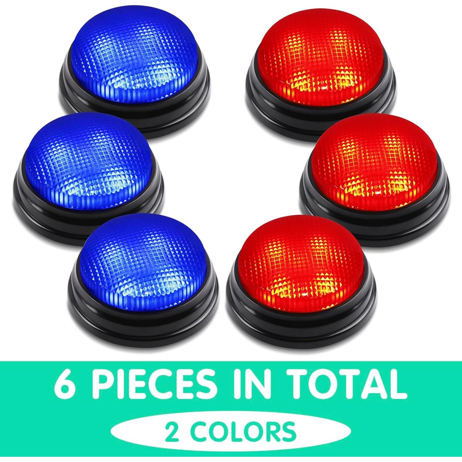 Juego de 6 Zumbadores BEAN LIEVE con Sonido y Luz - Aula