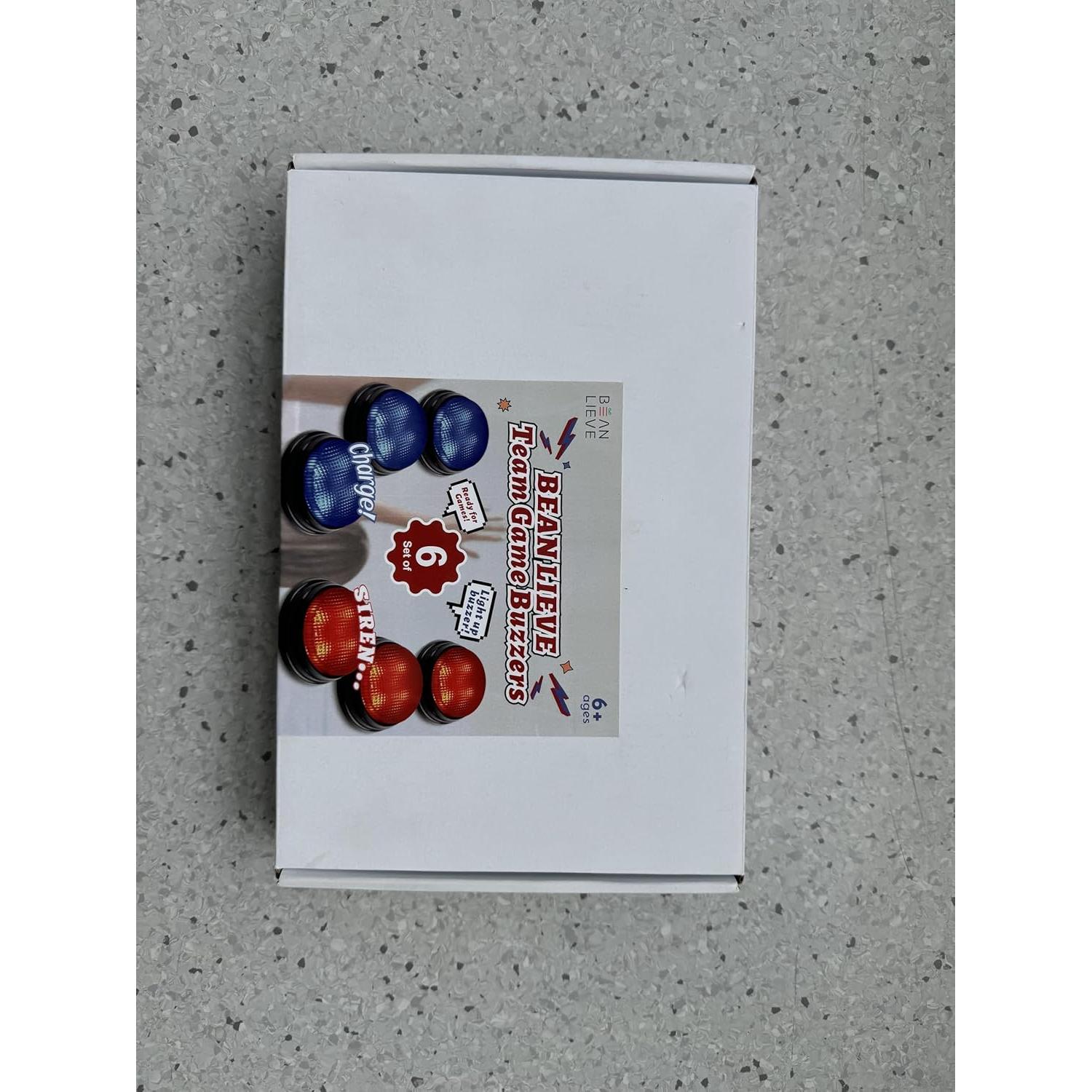 Juego de 6 Zumbadores BEAN LIEVE con Sonido y Luz - Aula