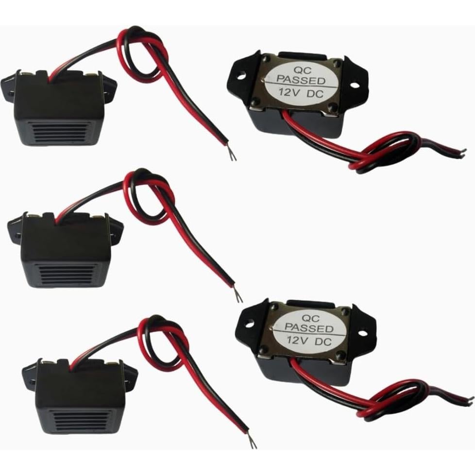 Zumbadores Electrónicos 12V GDQLCNXB - 6 Pcs 400Hz