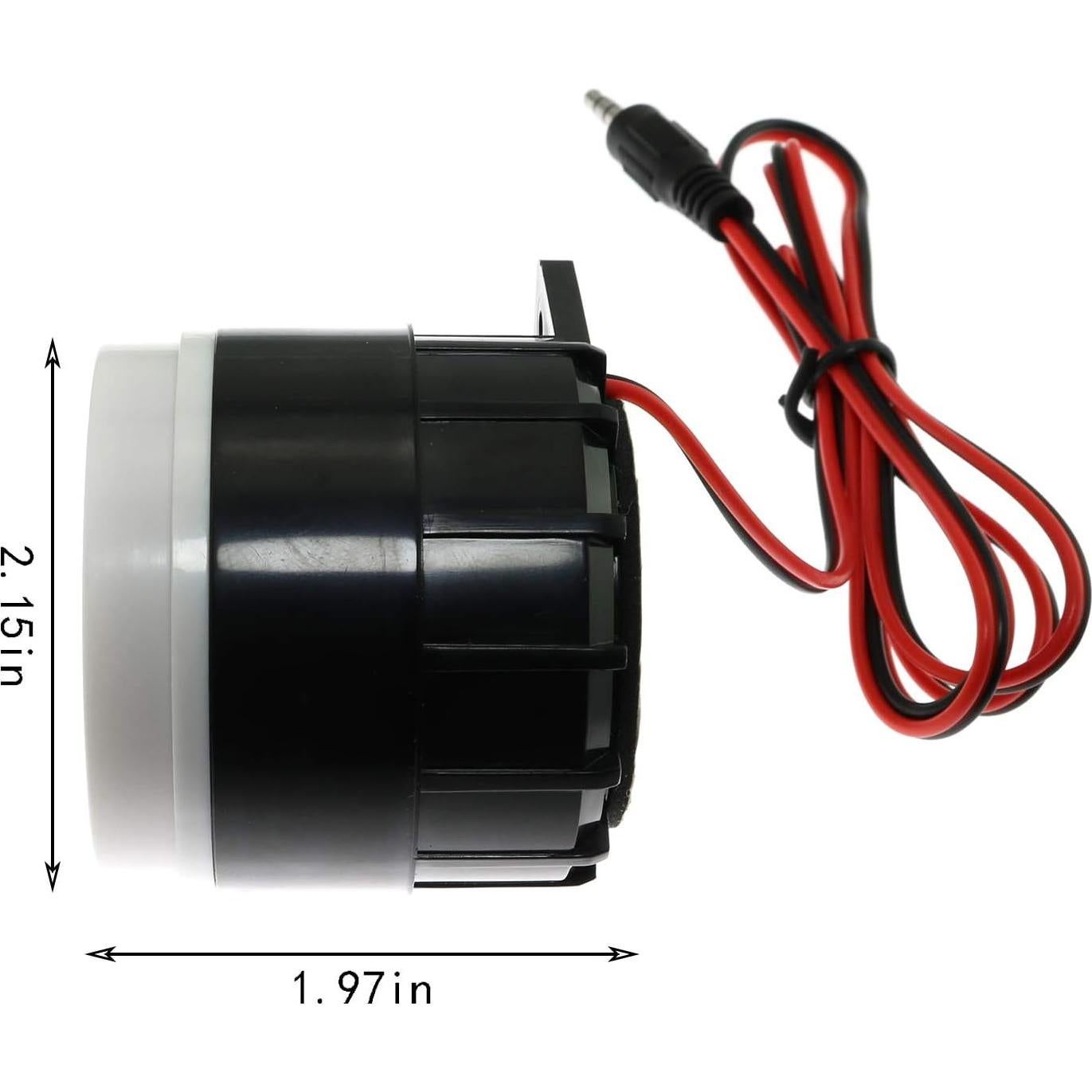 Zumbador Electrónico de Alarma Maxmoral 12V 120dB Montaje en Pared