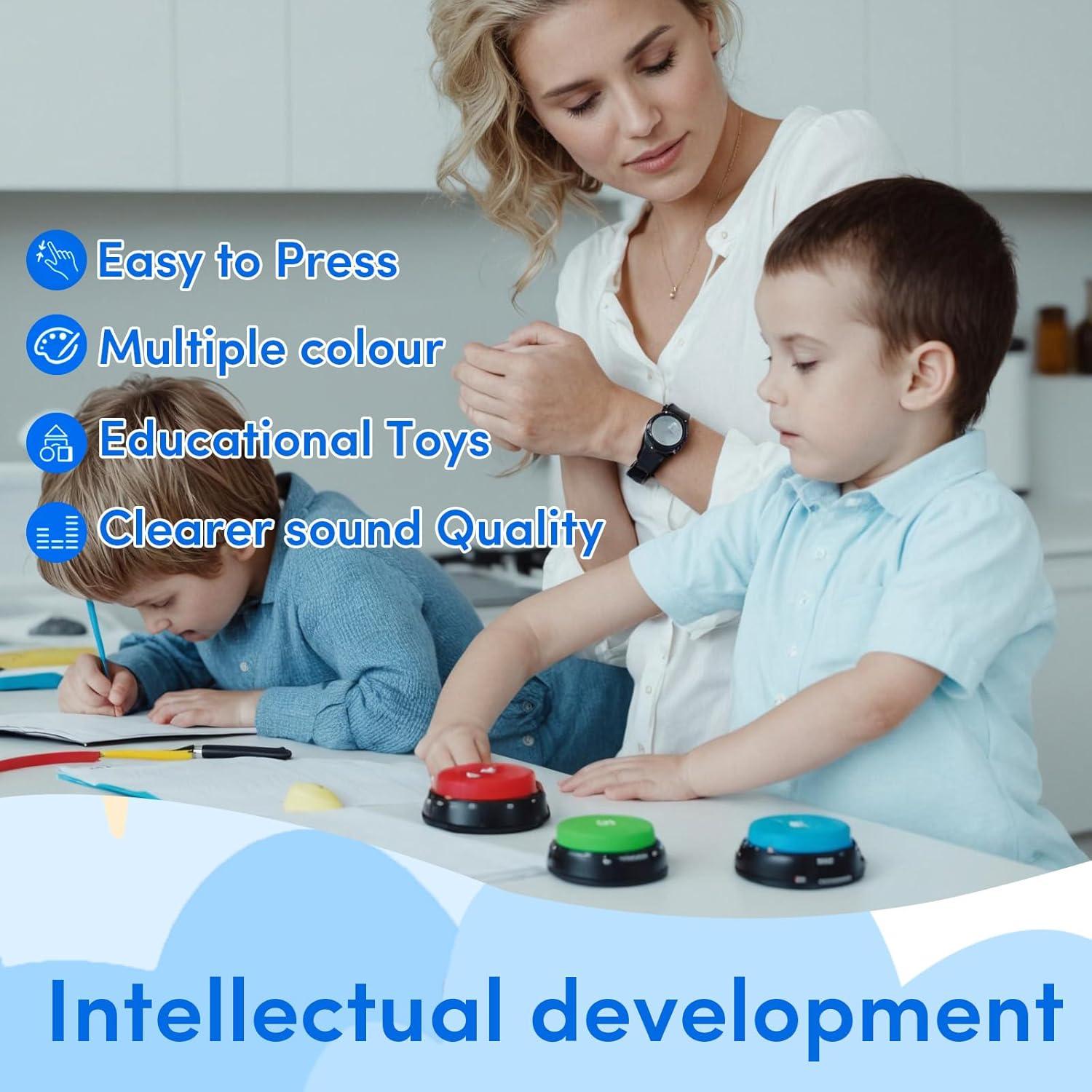 Conjunto de 8 Timbres Interactivos SHANTOU KELEZHI 0.67 kg