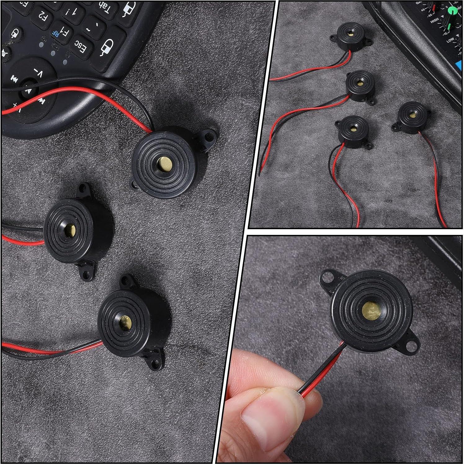 Zumbador Piezoeléctrico Activo Alrhso 3-24V 85dB 10 Pcs