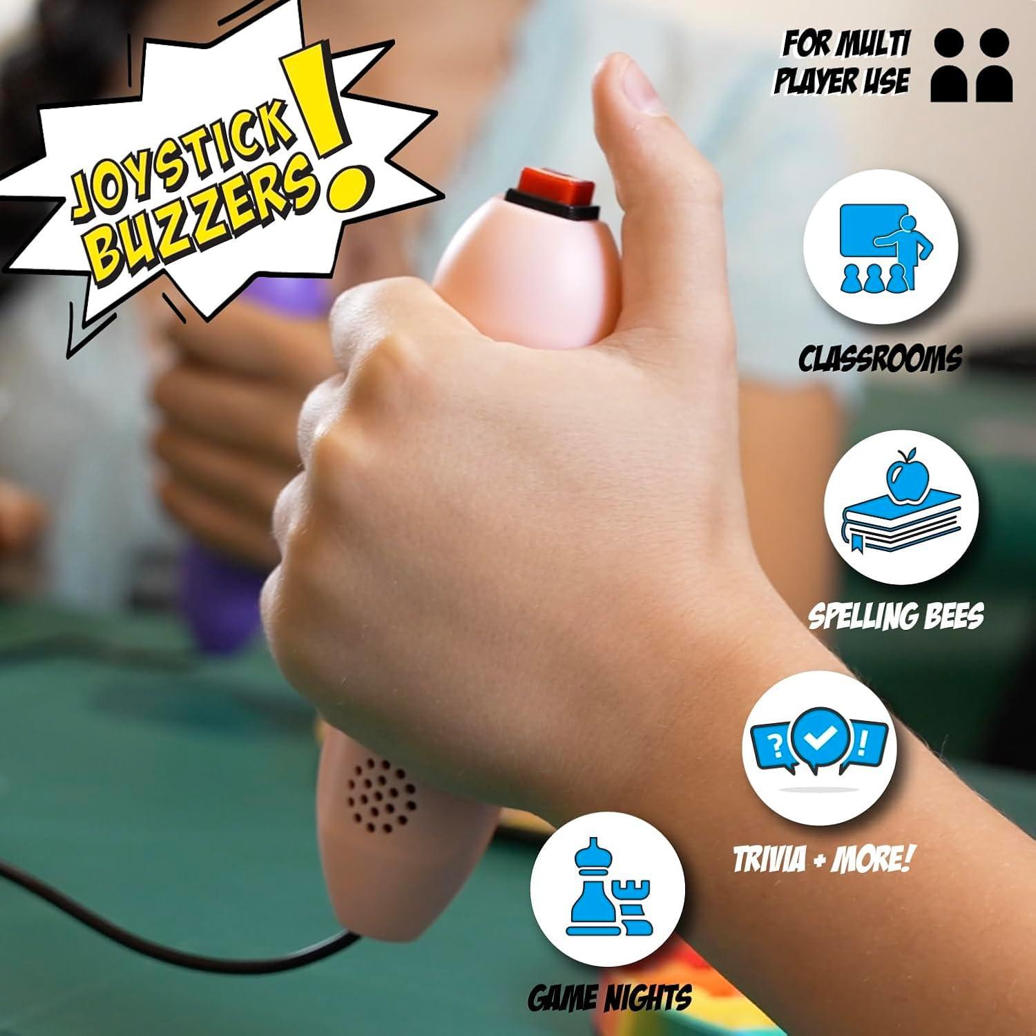 Sistema de Juego Portátil Teacher's Choice con 8 Buzzers LED