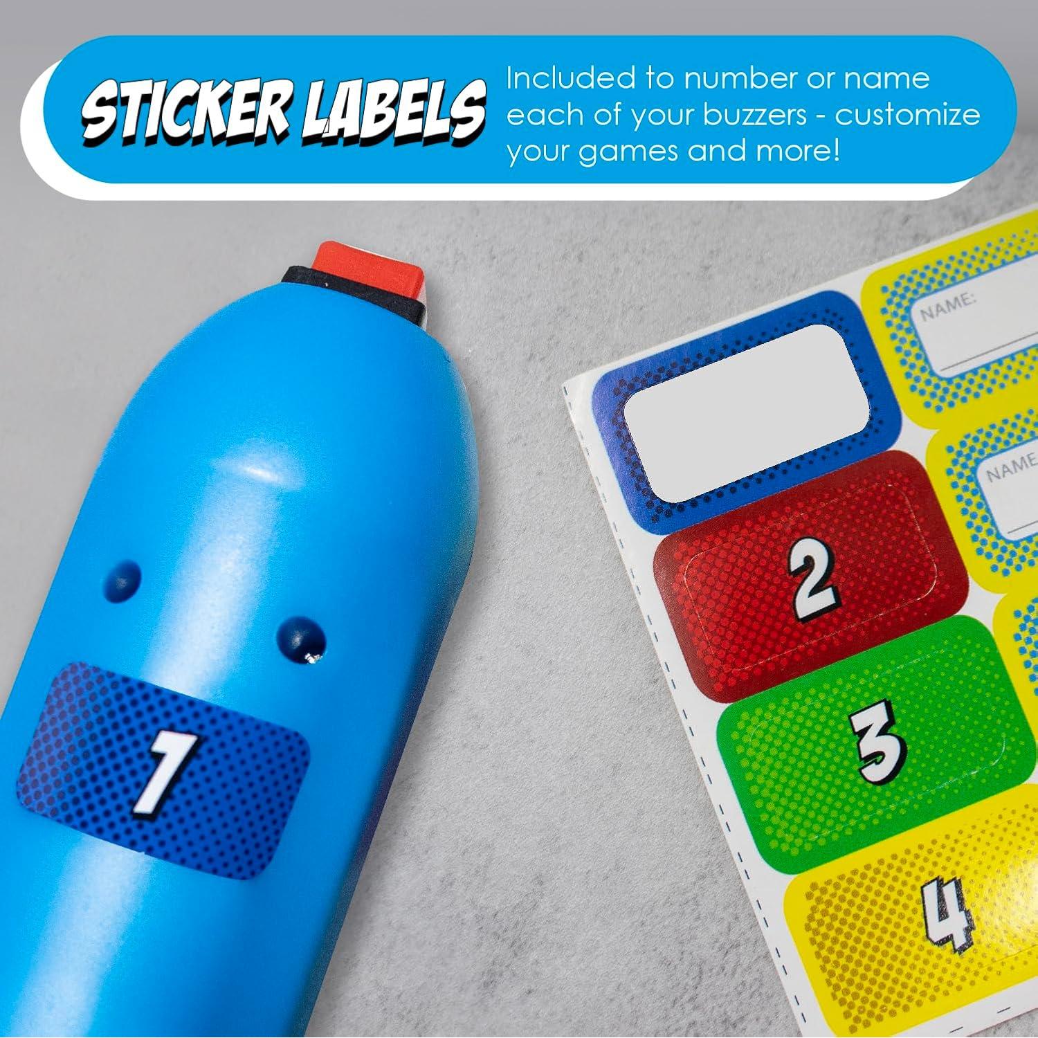 Sistema de Juego Portátil Teacher's Choice con 8 Buzzers LED